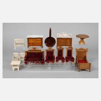 Konvolut Puppenstubenmöbel111