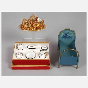 Konvolut Puppengeschirr