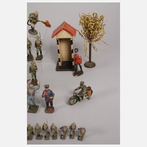 Konvolut Spielzeugsoldaten Elastolin/Lineol