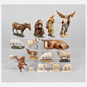 Konvolut Krippenfiguren