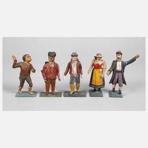 Fünf Figuren Grulich