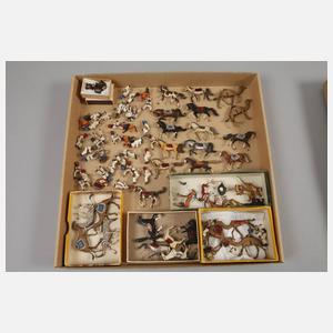 Großes Konvolut Holzfiguren