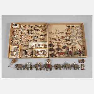 Großes Konvolut Holzfiguren