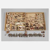 Großes Konvolut Holzfiguren111