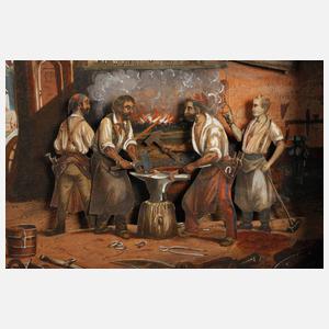 Seltene Automatenuhr Xavier Tharin