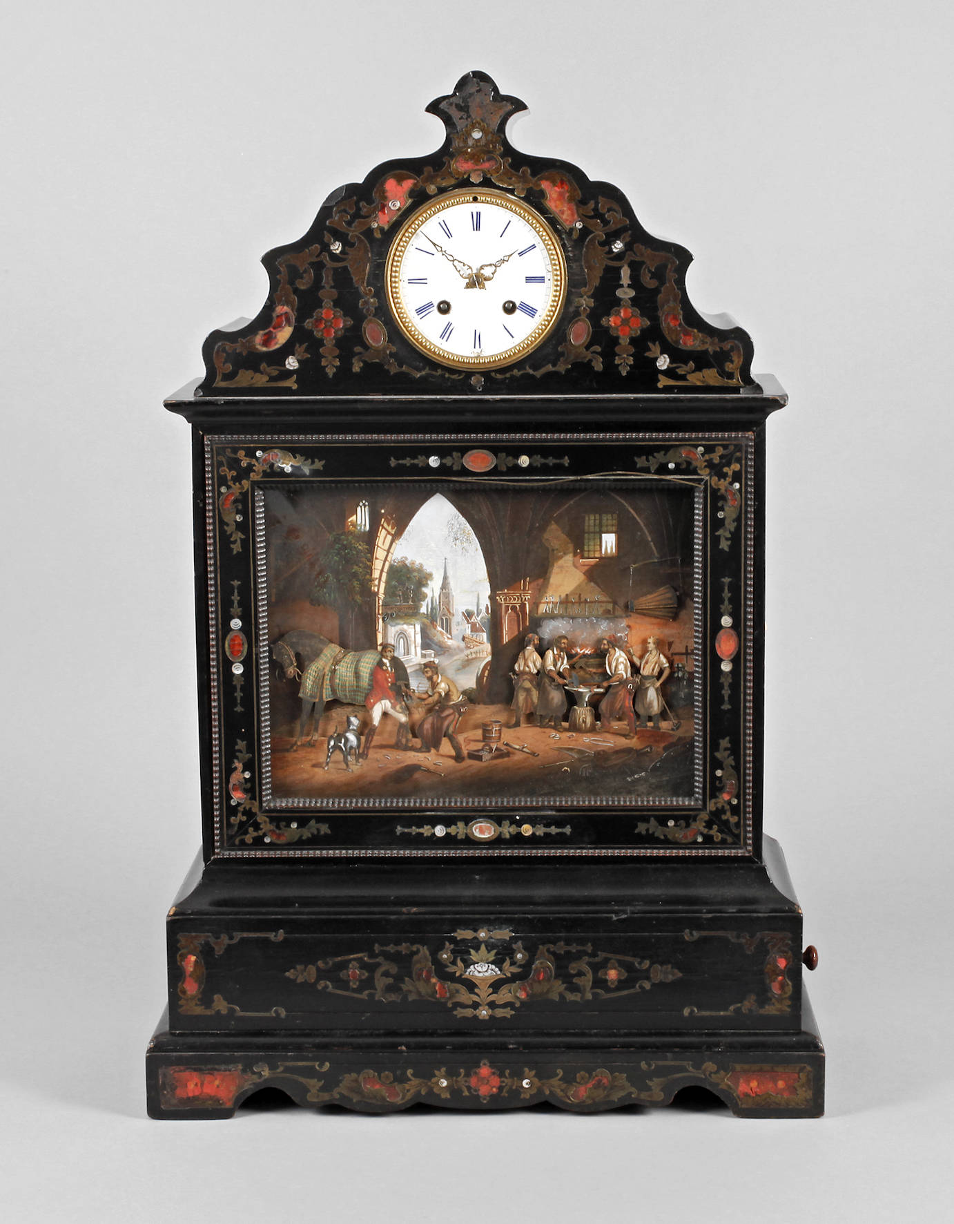 Seltene Automatenuhr Xavier Tharin