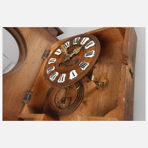 Wanduhr mit Wetterstation