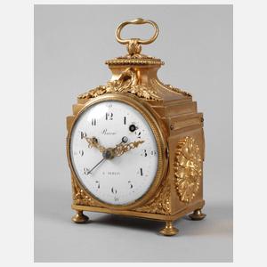 Klassizistische Offiziersreiseuhr