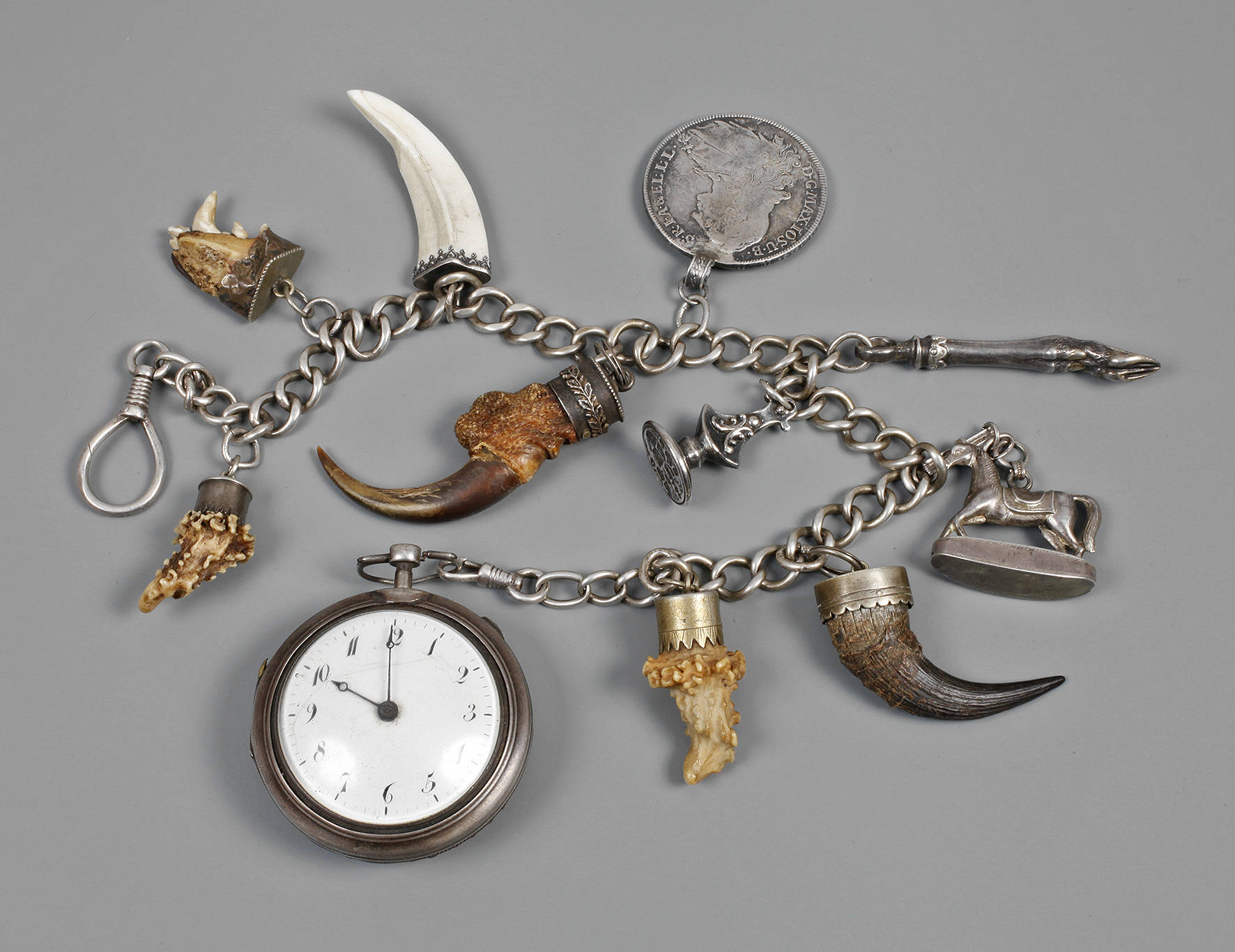 Spindeluhr mit Charivari