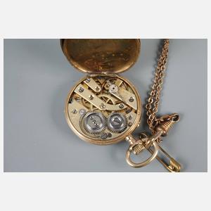 Damentaschenuhr Gold
