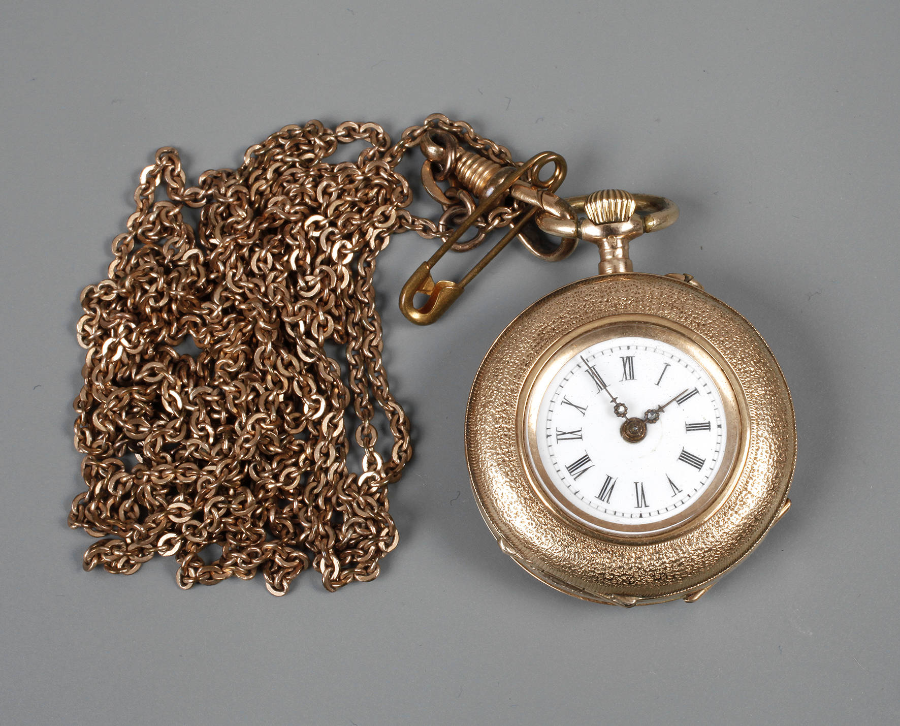 Damentaschenuhr Gold