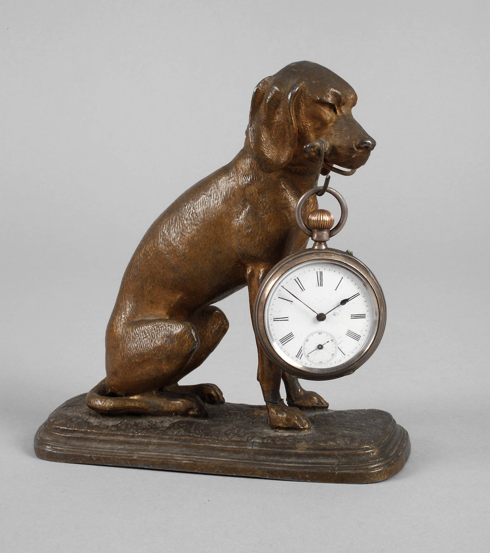 Figürlicher Uhrenständer