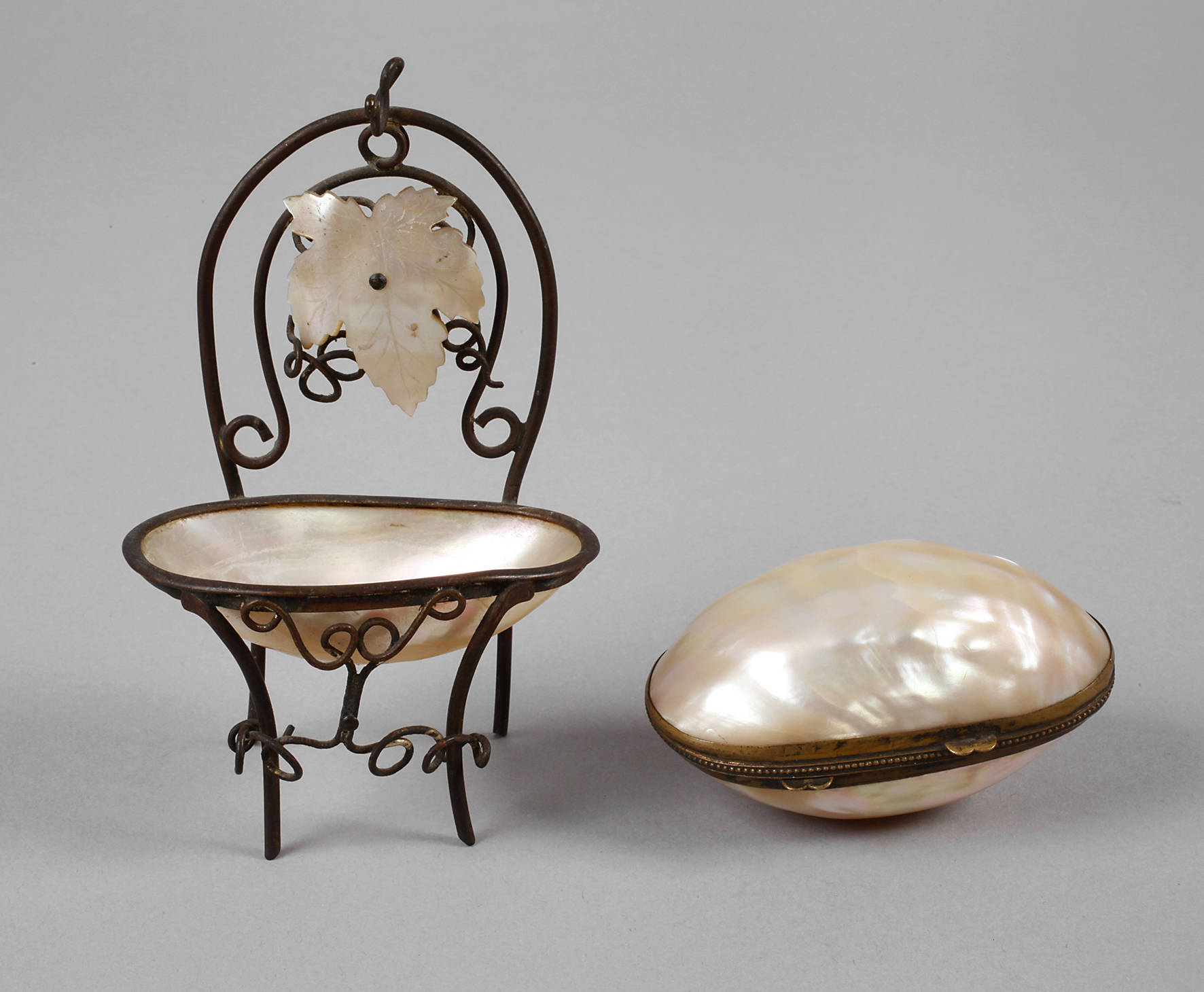 Uhrenständer Perlmutt