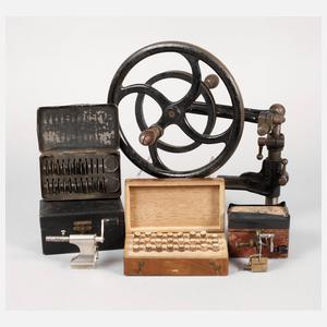 Konvolut Uhrmacherwerkzeug