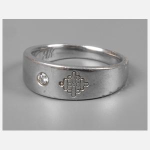 Damenring mit Brillant