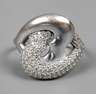 Damenring mit Diamanten