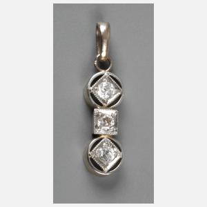 Diamantanhänger