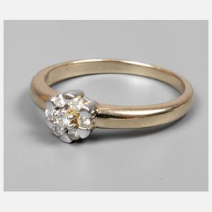 Damenring mit Brillanten