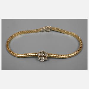 Armband mit Brillantbesatz