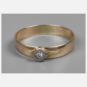 Bandring mit Brillant