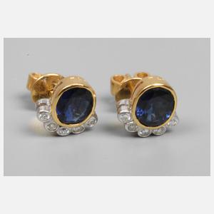 Paar Ohrstecker mit Sahiren