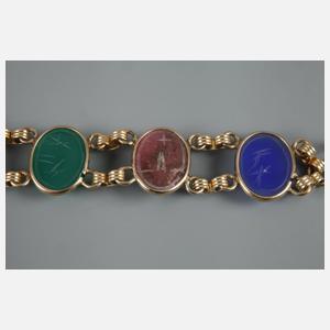 Armband mit Steinbesatz