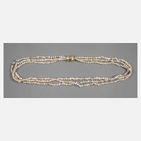 Dreireihige Perlenkette111