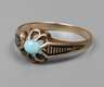 Damenring mit Türkis