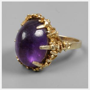Damenring mit Amethyst