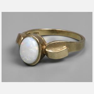 Damenring mit Edelopal