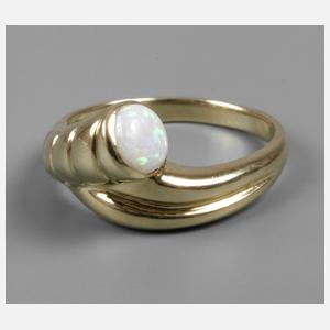 Damenring mit Edelopal