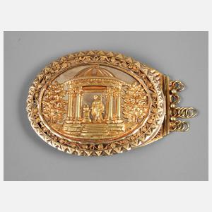 Feine Schmuckschließe für Kropfband