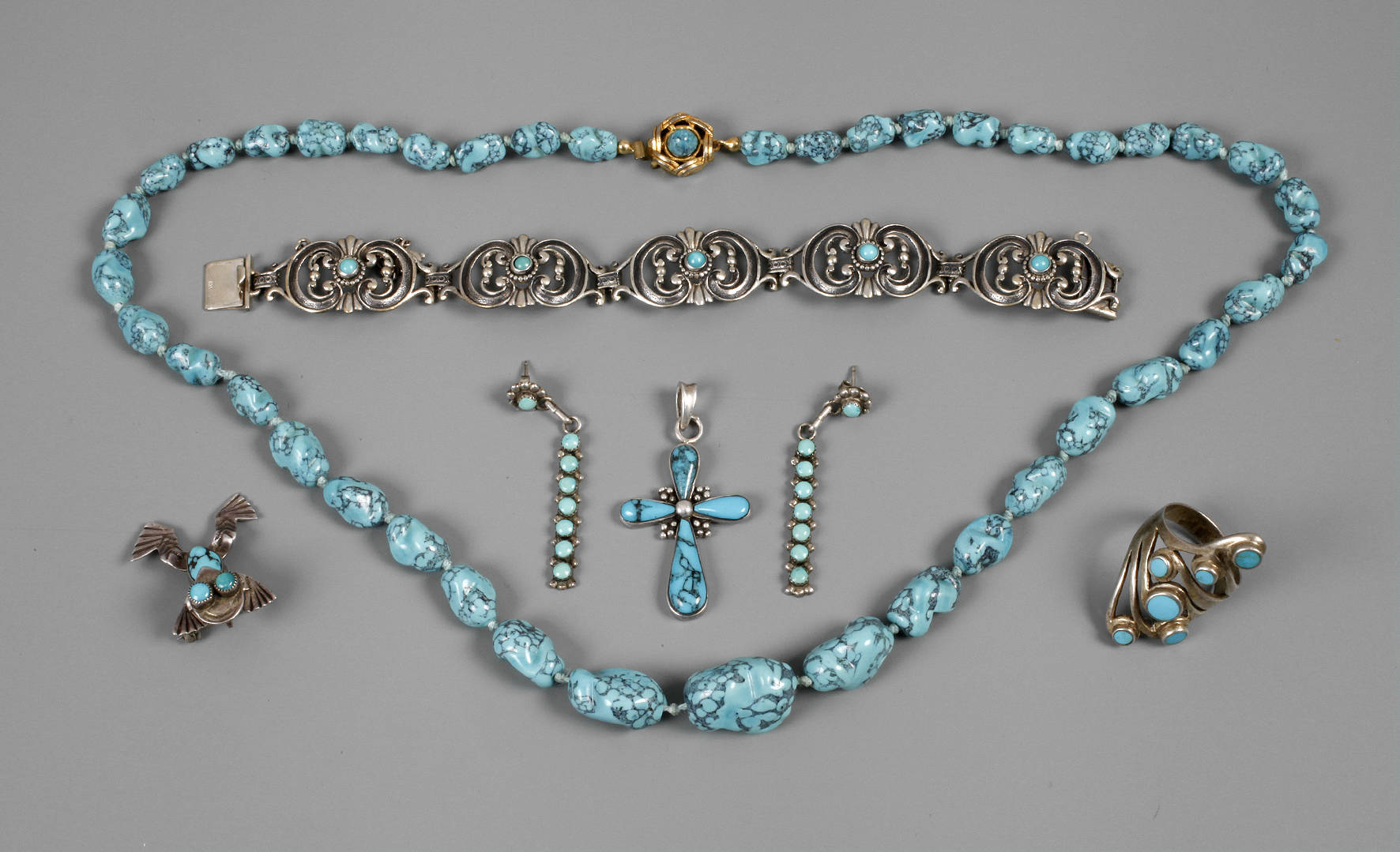 Konvolut Türkisschmuck