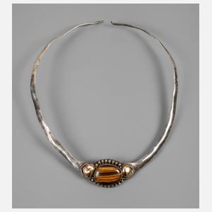 Halsreif mit Tigerauge