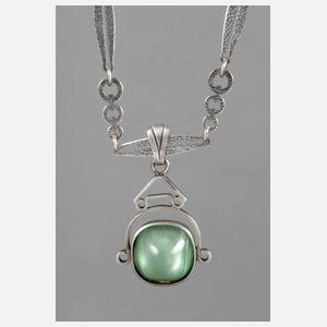 Langes Collier Art déco