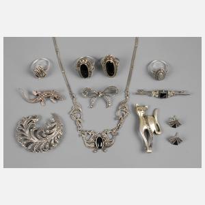 Konvolut Markasitschmuck