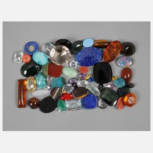 Konvolut Schmucksteine