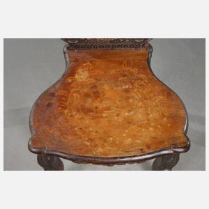 Gebetsstuhl mit Intarsien