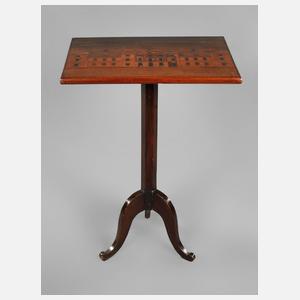 Tisch mit Architekturszene