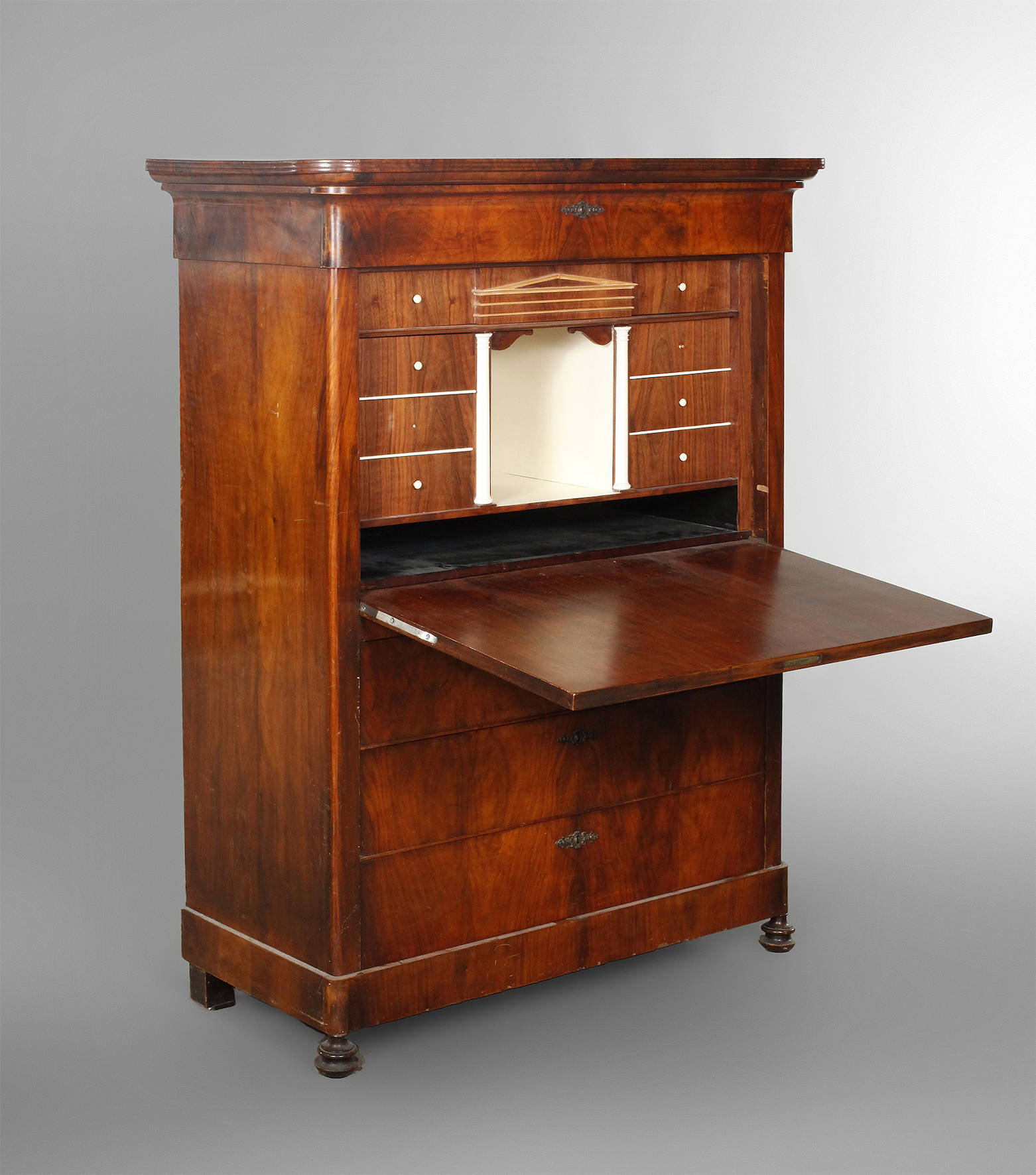 Sekretär Spätbiedermeier