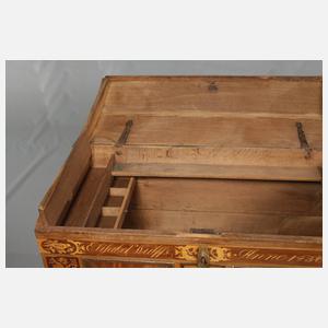 Hochzeitstruhe Biedermeier