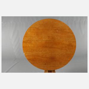 Runder Biedermeiertisch