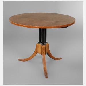 Runder Biedermeiertisch