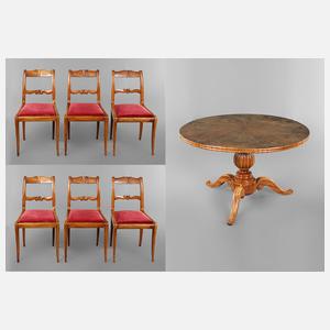 Sitzgruppe Biedermeier