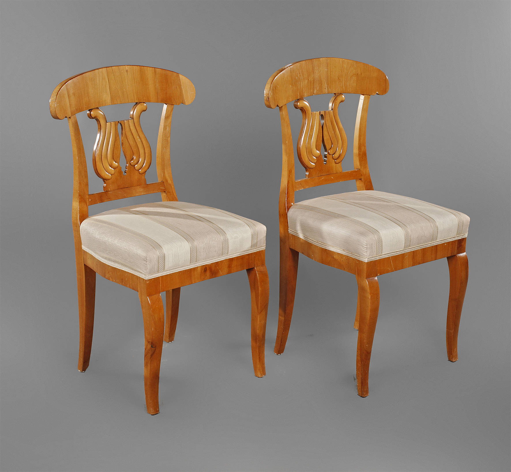 Paar Biedermeierstühle
