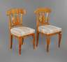 Paar Biedermeierstühle