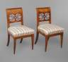 Paar Stühle Biedermeier