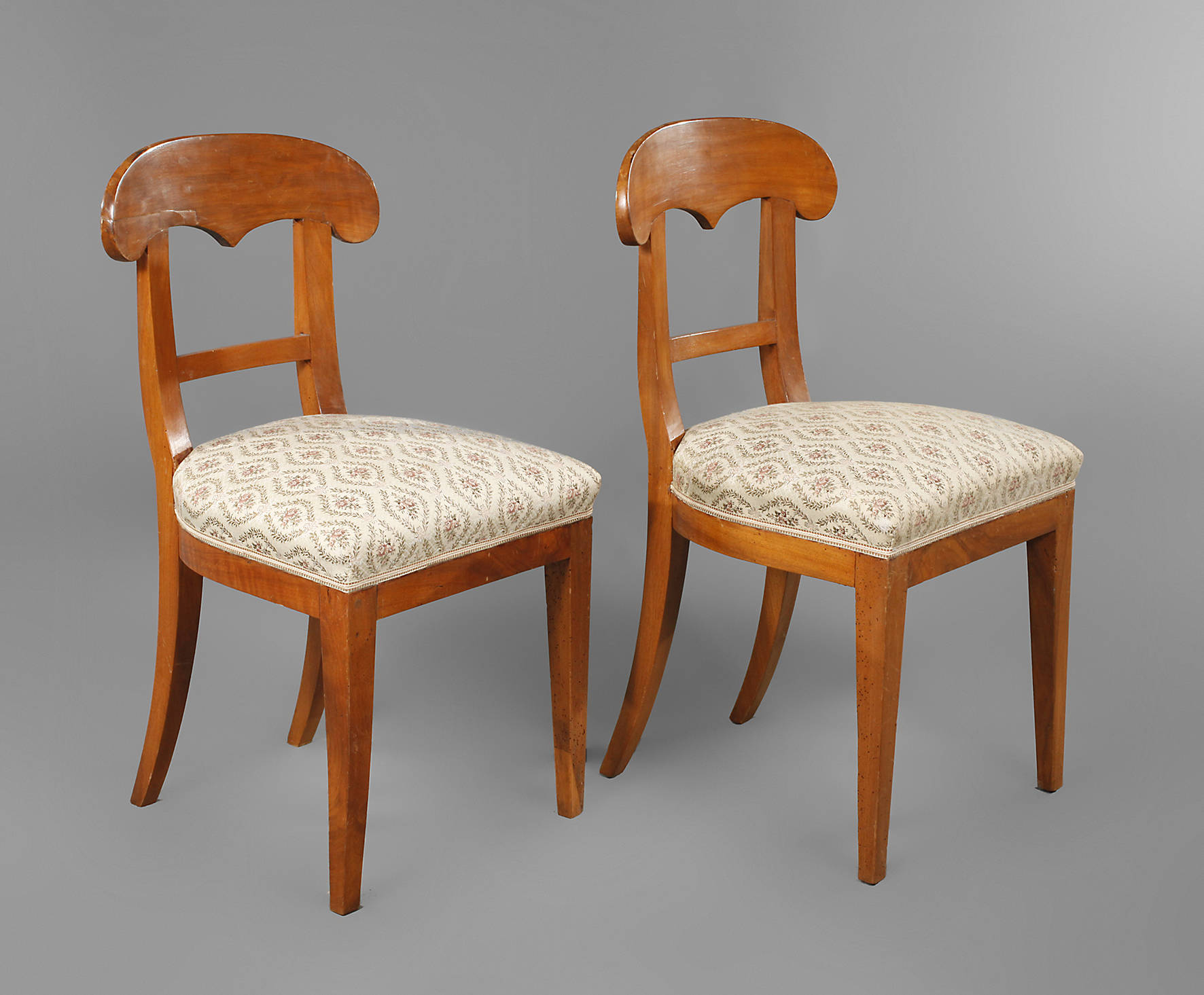 Zwei Stühle Biedermeier