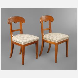 Zwei Stühle Biedermeier