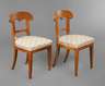 Zwei Stühle Biedermeier